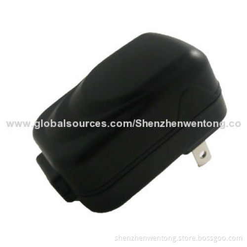 5W UL Plug USB Type Power Adapter with Mini Shell, 5-24V Output Voltage